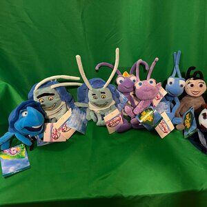 A Bugs Life Mini Bean Bag Plushies